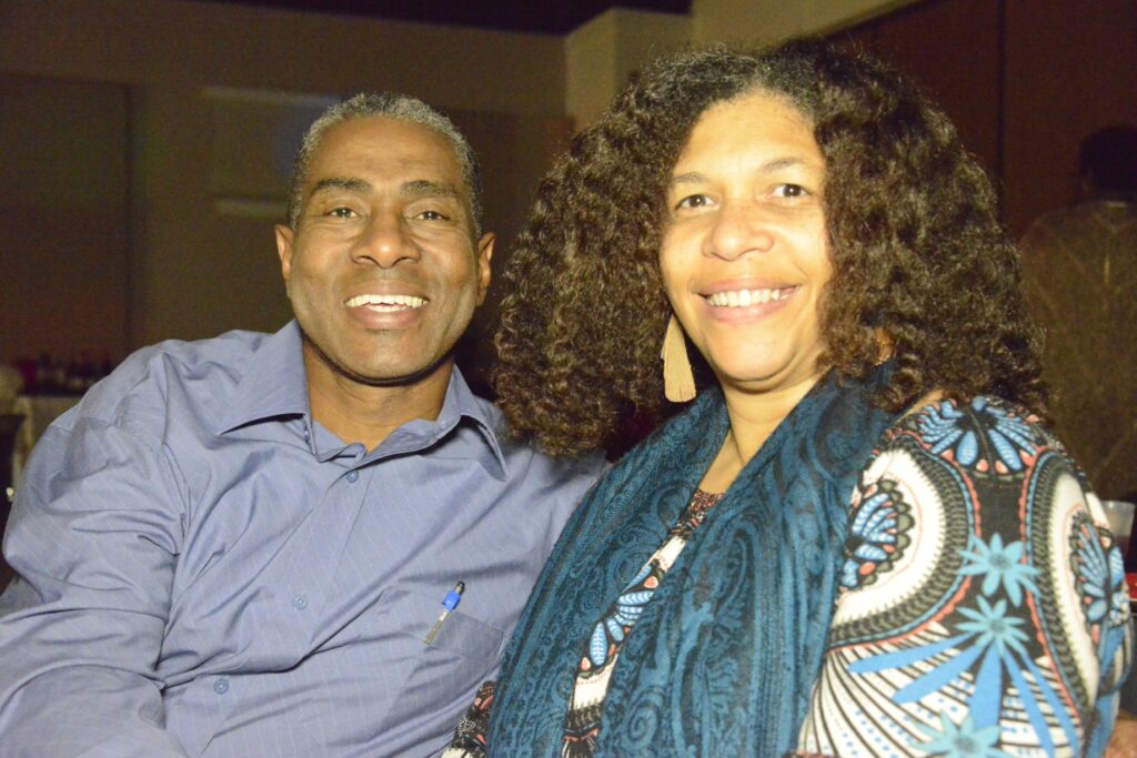 Johnny and his wife Felecia