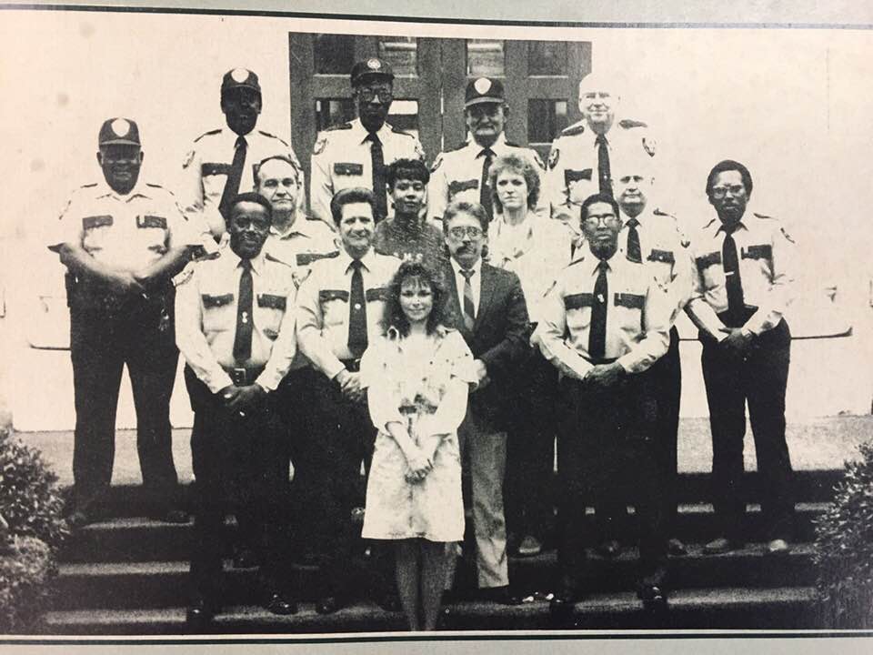 Johhny as a young officer starting out with the Pike County Sheriff's Office in 1985as a DUI Officer.